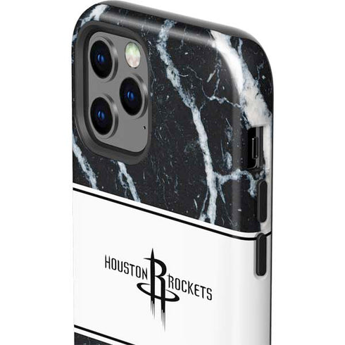 NBA Houston Rockets Marble iPhone 12 Pro Max Impact Case