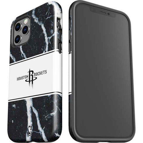 NBA Houston Rockets Marble iPhone 12 Pro Max Impact Case