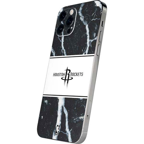 NBA Houston Rockets Marble iPhone 12 Pro Max Skin