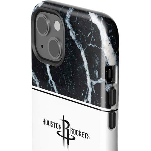 NBA Houston Rockets Marble iPhone 15 Impact Case