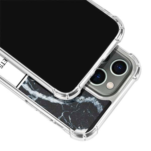 NBA Houston Rockets Marble iPhone 15 Pro Clear Case
