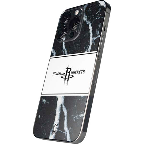 NBA Houston Rockets Marble iPhone 15 Pro Skin