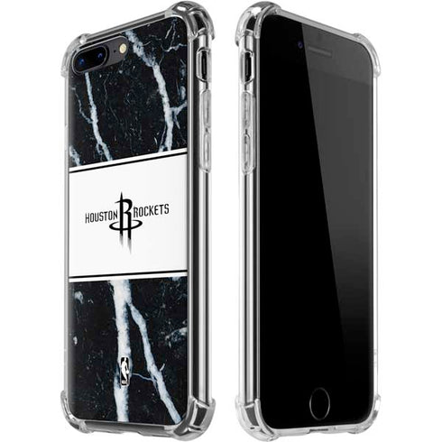 NBA Houston Rockets Marble iPhone 7/8 Plus Clear Case