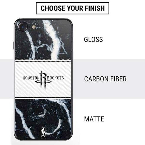 NBA Houston Rockets Marble iPhone SE (2nd & 3rd Gen) Skin