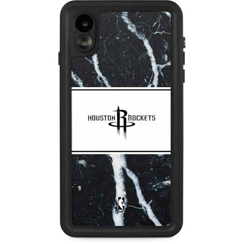 NBA Houston Rockets Marble iPhone XR Waterproof Case