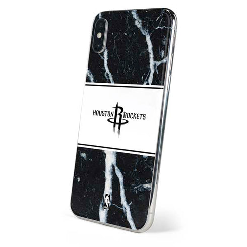 NBA Houston Rockets Marble iPhone XS Max Skin