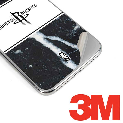 NBA Houston Rockets Marble iPhone XS Max Skin