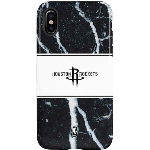NBA Houston Rockets Marble iPhone XS Pro Case