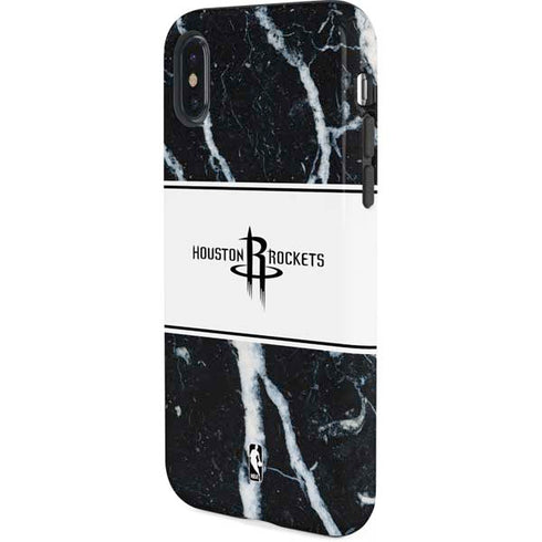 NBA Houston Rockets Marble iPhone XS Pro Case