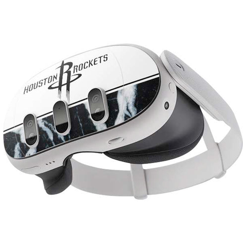 NBA Houston Rockets Marble Meta Quest 3 Skin