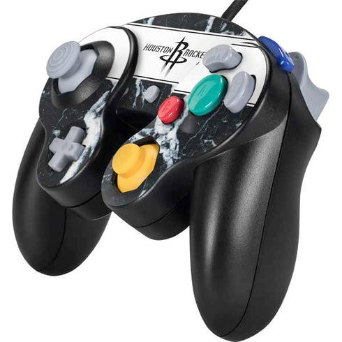NBA Houston Rockets Marble Nintendo GameCube Controller Skin