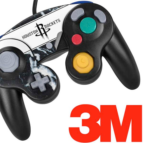 NBA Houston Rockets Marble Nintendo GameCube Controller Skin