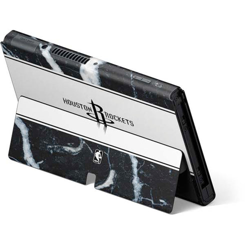 NBA Houston Rockets Marble Nintendo Switch OLED (2021) Skin