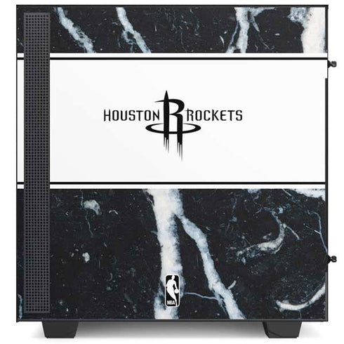 NBA Houston Rockets Marble NZXT H510 Compact ATX Mid-Tower Case Skin