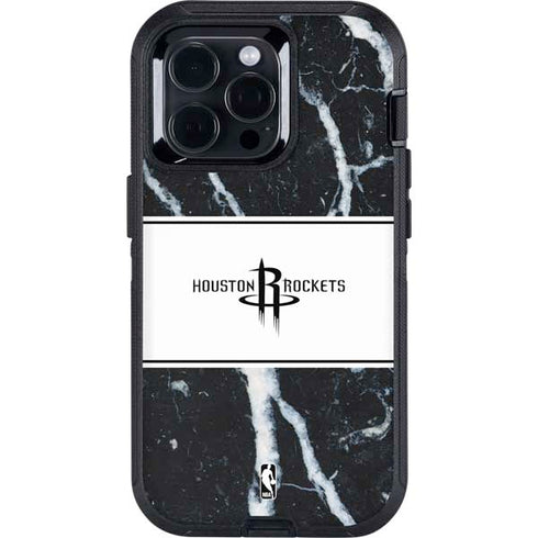 NBA Houston Rockets Marble Otterbox Defender iPhone Skin