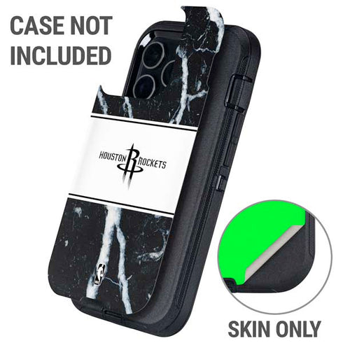 NBA Houston Rockets Marble Otterbox Defender iPhone Skin