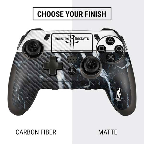 NBA Houston Rockets Marble PlayStation Scuf Vantage 2 Controller Skin