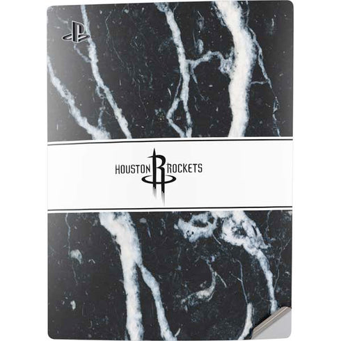 NBA Houston Rockets Marble PS5 Digital Edition Console Skin