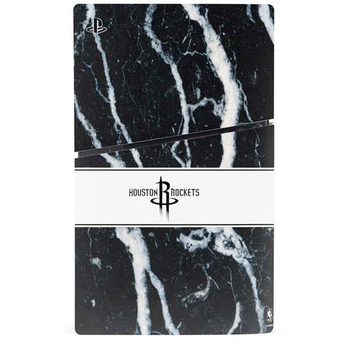 NBA Houston Rockets Marble PS5 Slim Digital Edition Bundle Skin