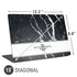 NBA Houston Rockets Marble Universal Laptop 15in (12.2 x 8.8in) Skin