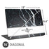 NBA Houston Rockets Marble Universal Laptop 16in (13 x 9.4in) Skin