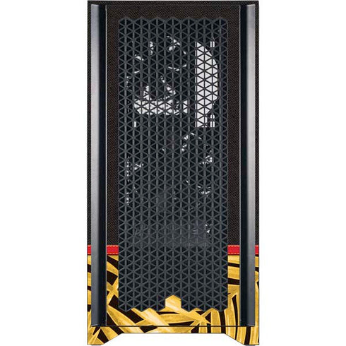 NBA Houston Rockets Retro Palms Corsair 4000D Tempered Glass Mid-Tower ATX Case Skin