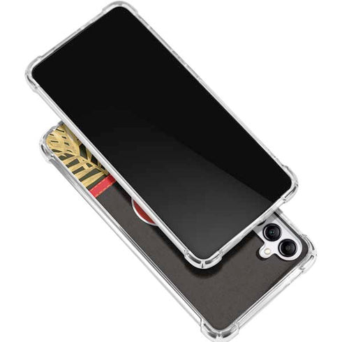 NBA Houston Rockets Retro Palms Galaxy A15 5G Clear Case