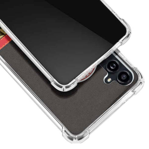 NBA Houston Rockets Retro Palms Galaxy A54 5G Clear Case