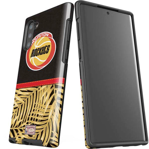 NBA Houston Rockets Retro Palms Galaxy Note 10 Pro Case