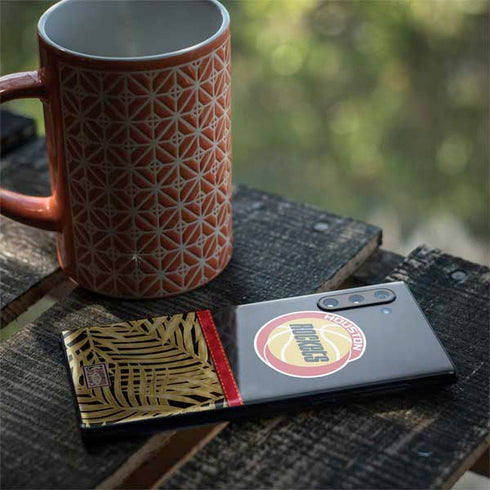 NBA Houston Rockets Retro Palms Galaxy Note 10 Skin