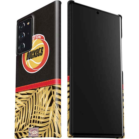 NBA Houston Rockets Retro Palms Galaxy Note20 Ultra 5G Lite Case