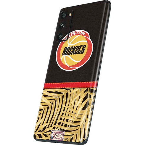 NBA Houston Rockets Retro Palms Galaxy S20 Fan Edition Skin