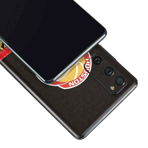 NBA Houston Rockets Retro Palms Galaxy S20 Fan Edition Skin