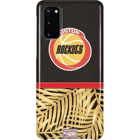 NBA Houston Rockets Retro Palms Galaxy S20 Lite Case