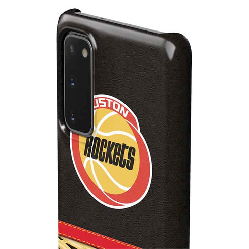 NBA Houston Rockets Retro Palms Galaxy S20 Lite Case