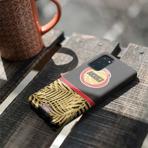 NBA Houston Rockets Retro Palms Galaxy S20 Plus Pro Case