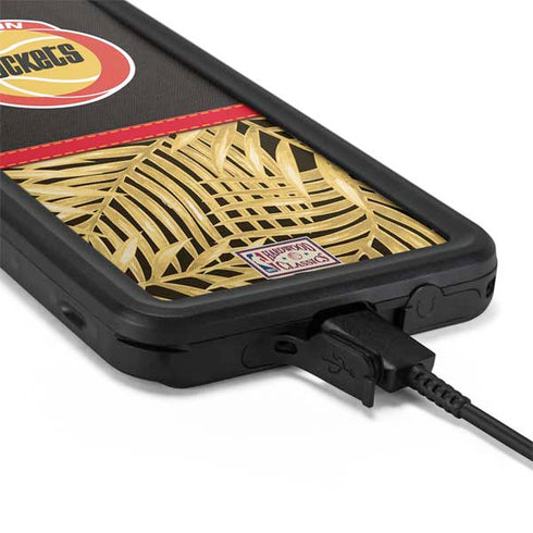 NBA Houston Rockets Retro Palms Galaxy S20 Plus Waterproof Case