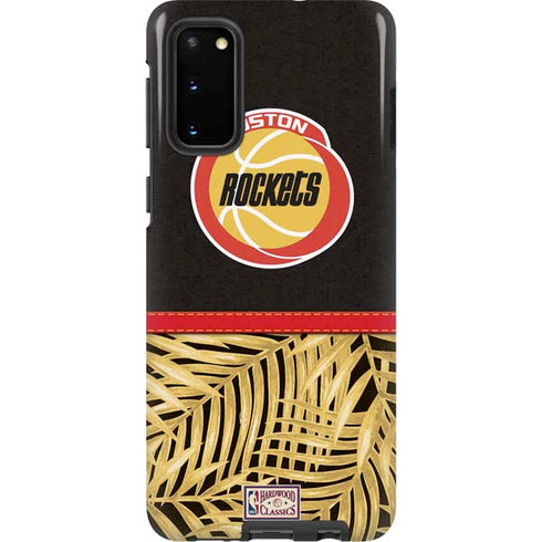 NBA Houston Rockets Retro Palms Galaxy S20 Pro Case