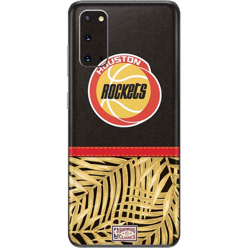 NBA Houston Rockets Retro Palms Galaxy S20 Skin