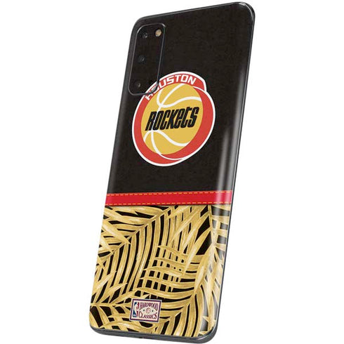 NBA Houston Rockets Retro Palms Galaxy S20 Skin