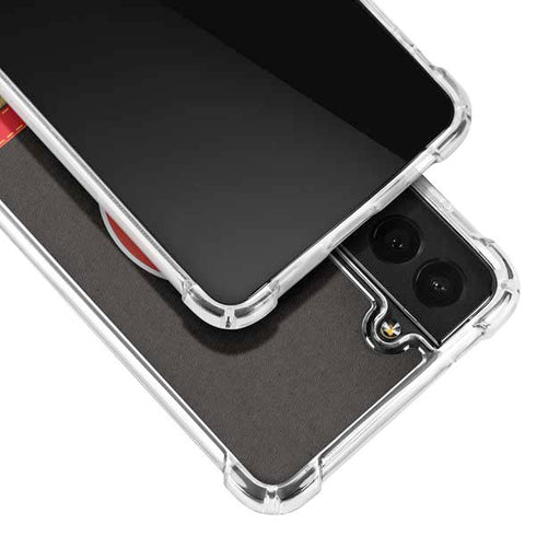 NBA Houston Rockets Retro Palms Galaxy S21 5G Clear Case