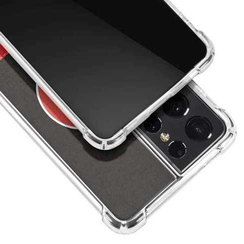 NBA Houston Rockets Retro Palms Galaxy S21 Ultra 5G Clear Case