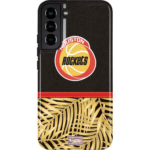 NBA Houston Rockets Retro Palms Galaxy S22 Plus Pro Case