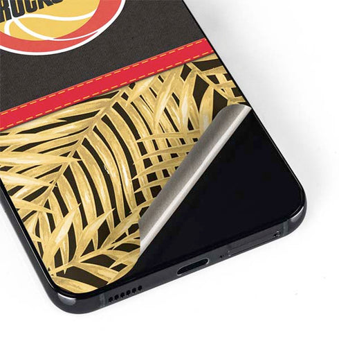 NBA Houston Rockets Retro Palms Galaxy S22 Plus Skin