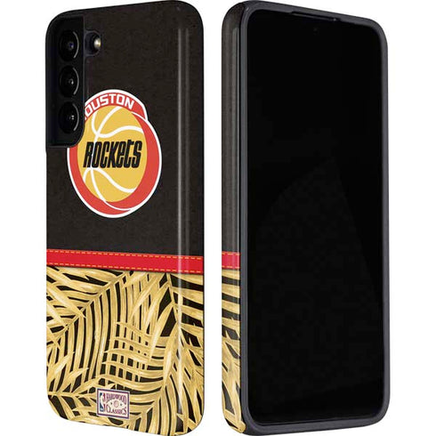 NBA Houston Rockets Retro Palms Galaxy S22 Pro Case