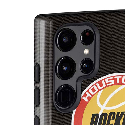 NBA Houston Rockets Retro Palms Galaxy S22 Ultra Pro Case