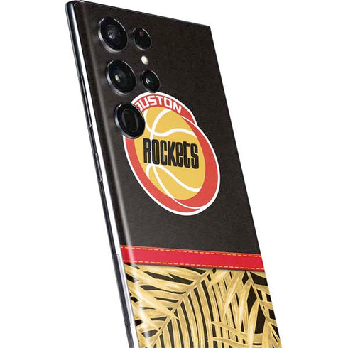 NBA Houston Rockets Retro Palms Galaxy S22 Ultra Skin