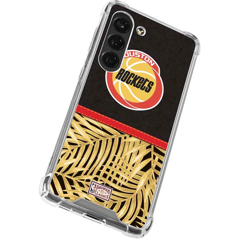NBA Houston Rockets Retro Palms Galaxy S23 Clear Case