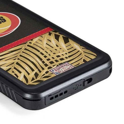 NBA Houston Rockets Retro Palms Galaxy S23 Plus Waterproof Case