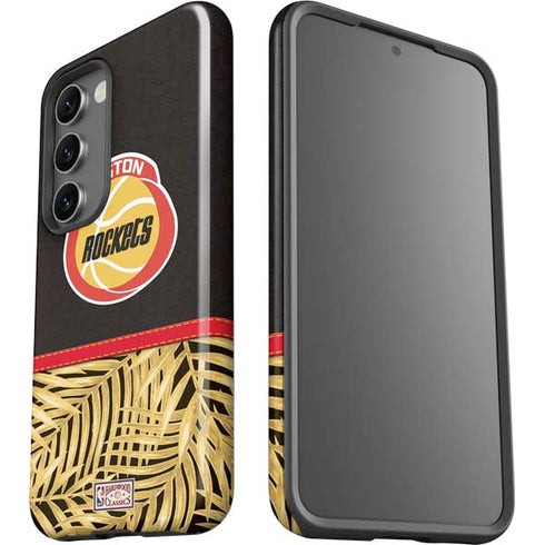 NBA Houston Rockets Retro Palms Galaxy S23 Pro Case